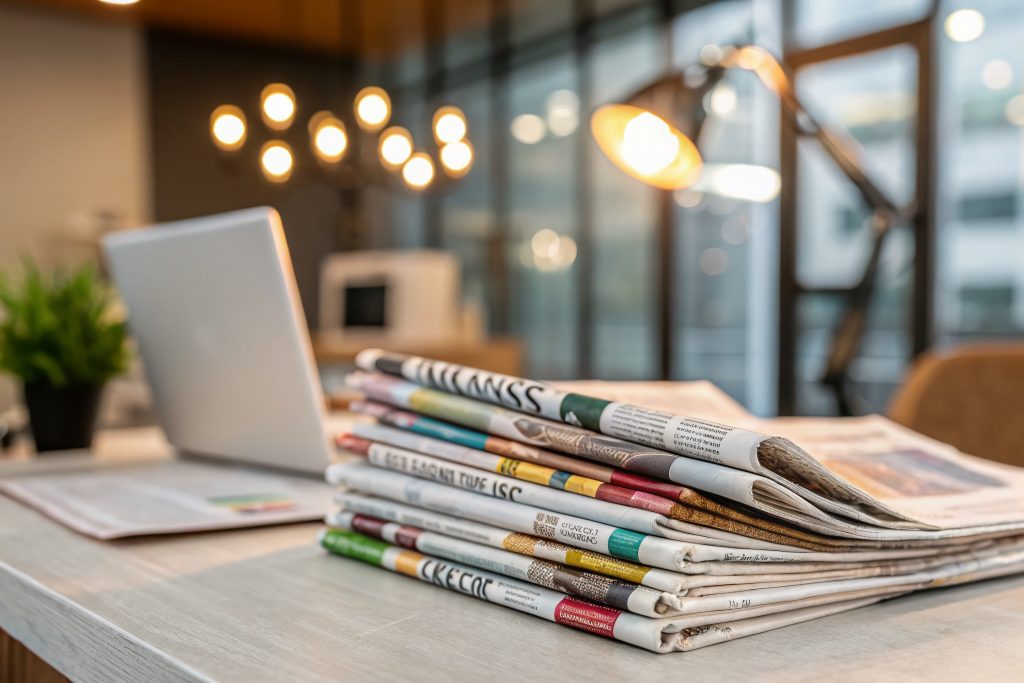 Jornal com linha editorial definida
