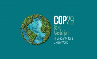 United Nations Climate Change Conference COP29 Baku, Azerbaijan. In Solidarity for a Green World