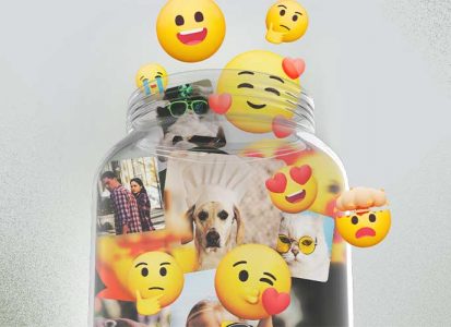 Diversos emojis de WhatsApp